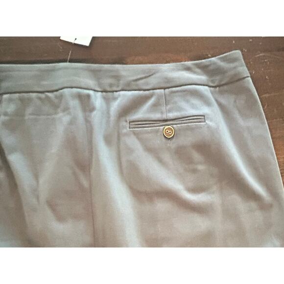 Vintage Bloomingdale's Grey Pencil Mini Skirt Button Back Pocket Lightweight - Picture 5 of 7